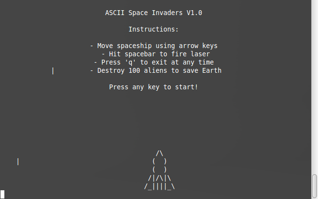 Spaceinv Screenshot 1