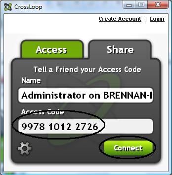 Get The Access Code From Your Friend